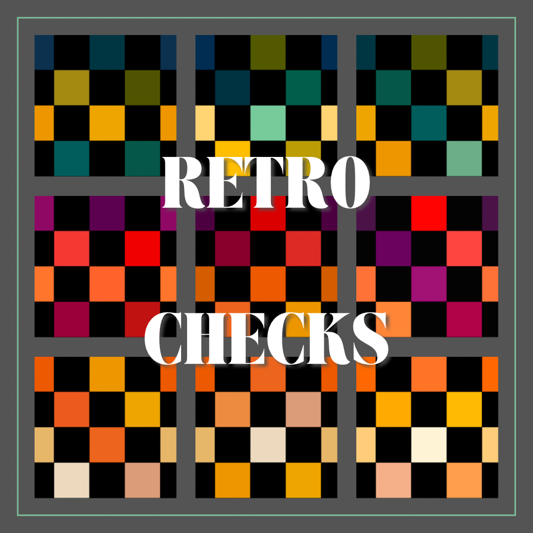 Retro Checks Seamless Files