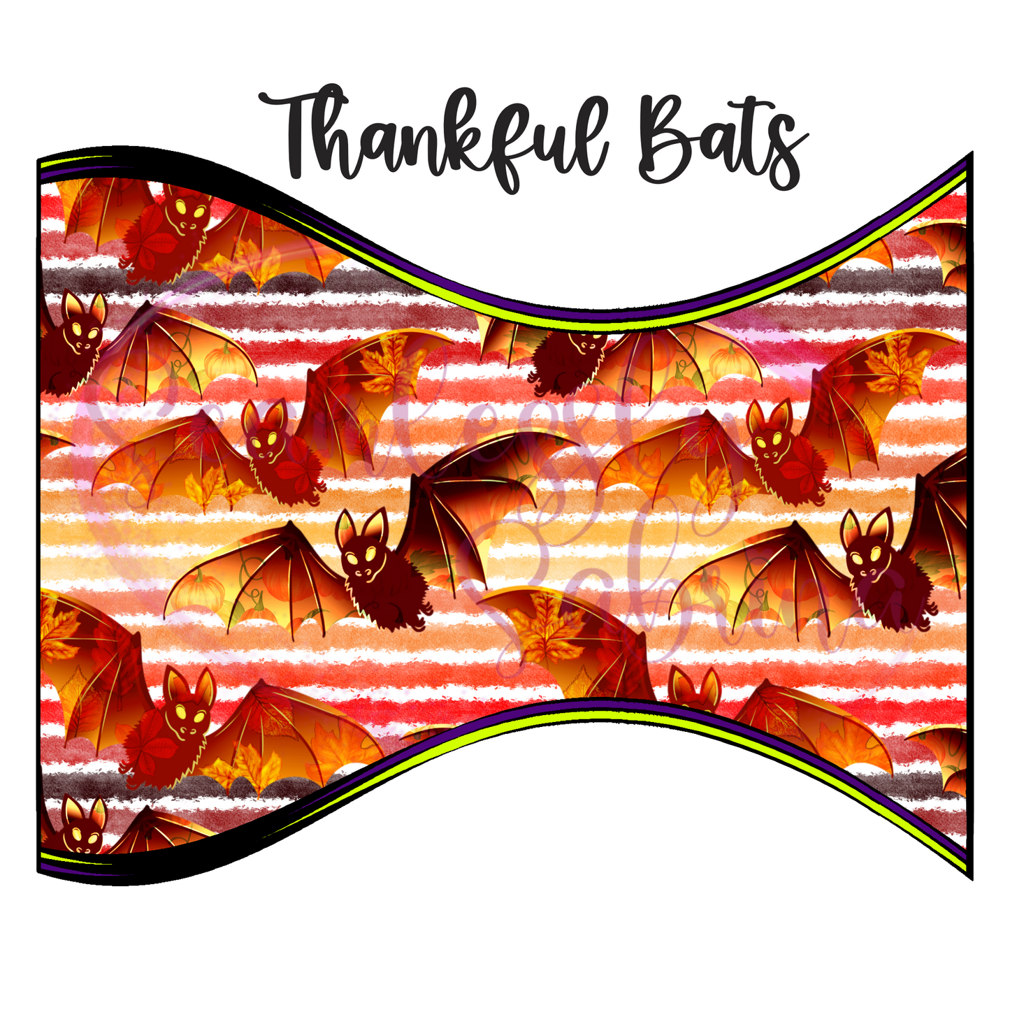 Thankful Bats & Coordinating Seamless Files